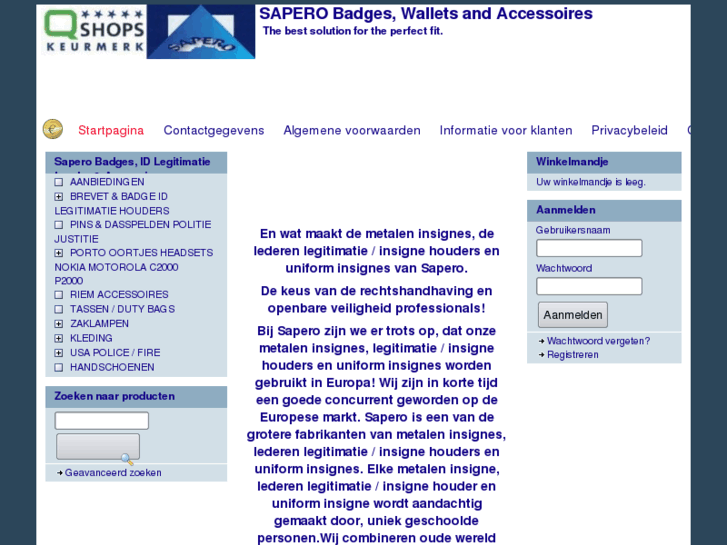 www.sapero.nl