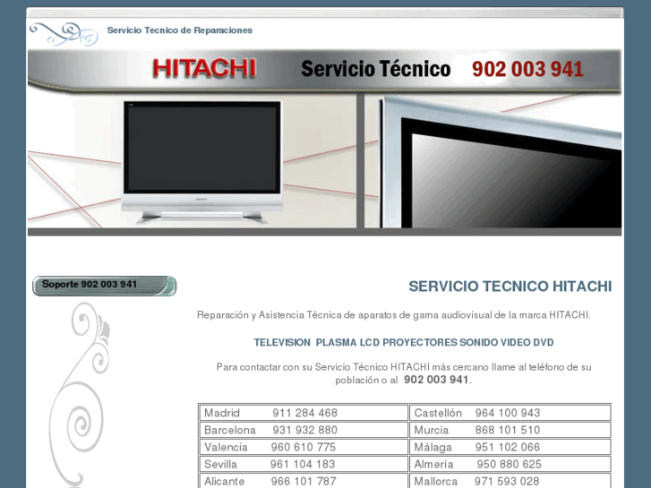 www.servicio-tecnicohitachi.es