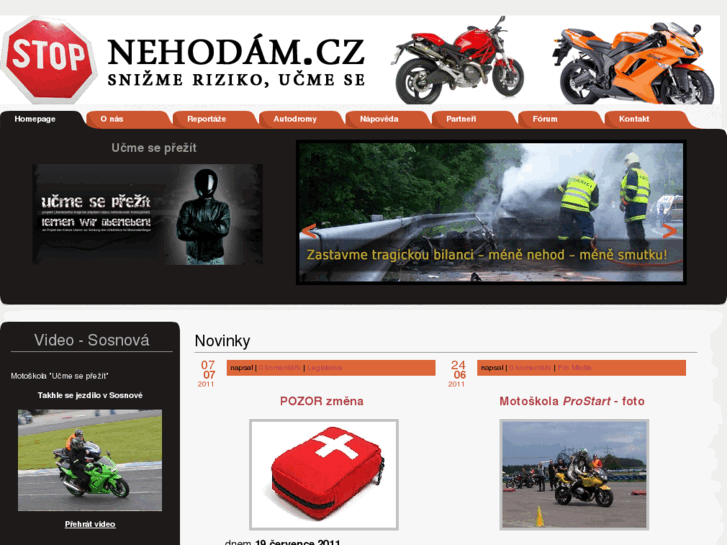 www.stopnehodam.cz