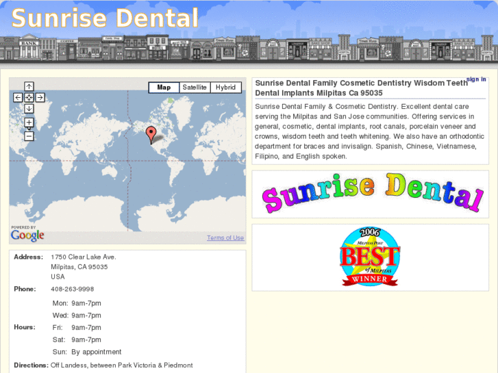 www.sunrisedentalmilpitas.com