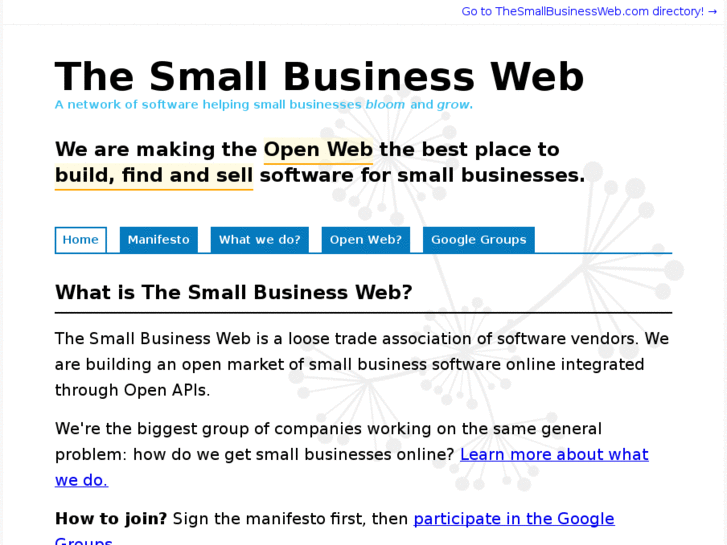 www.thesmallbusinessweb.org