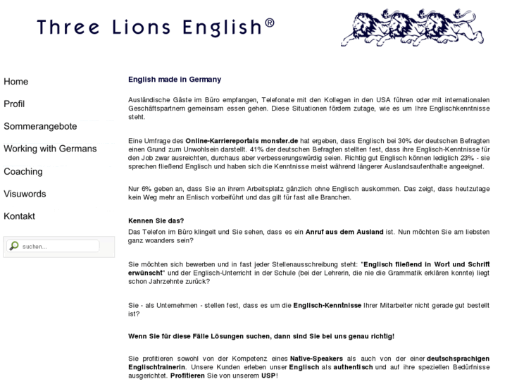 www.threelionsenglish.com