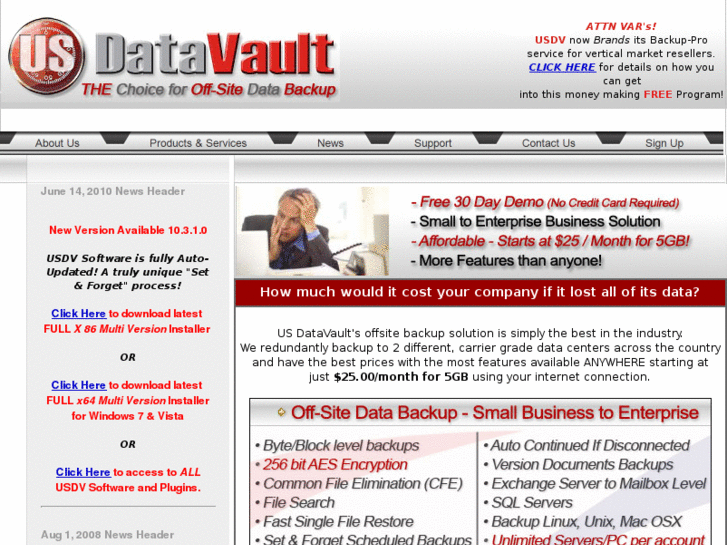 www.usdatavault.com