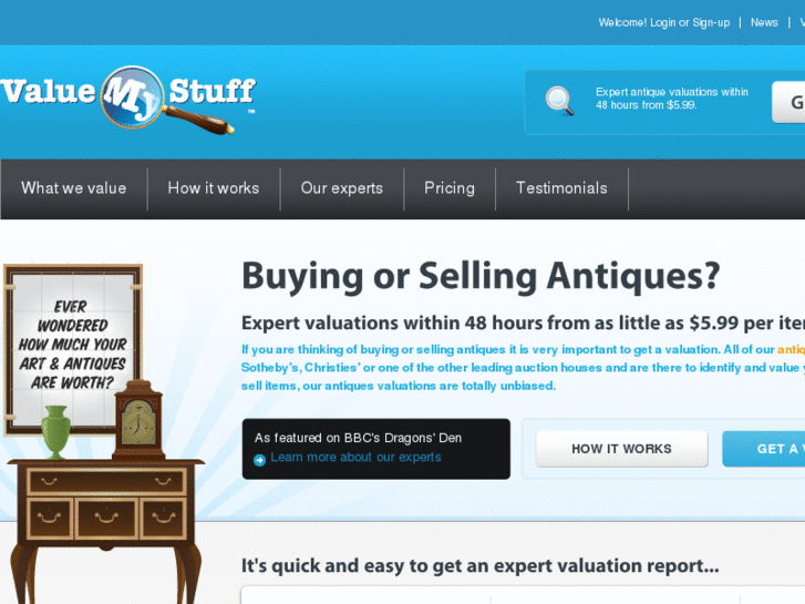 www.valuemystuff.net