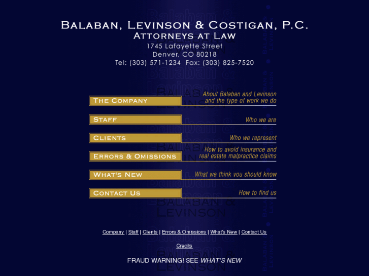 www.balabanandlevinson.com