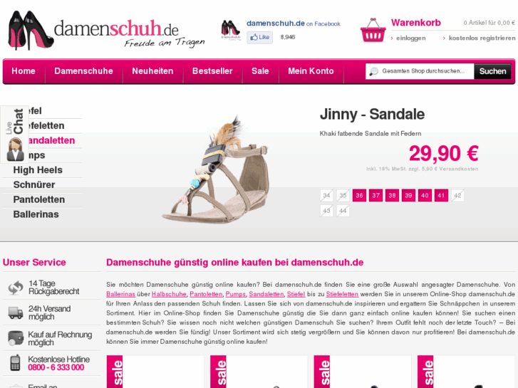 www.damenschuh.de