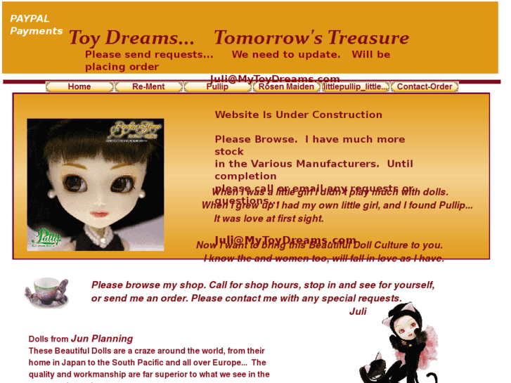 www.mytoydreams.com