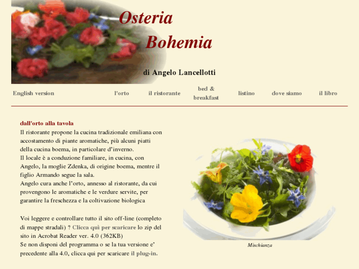 www.osteriabohemia.it