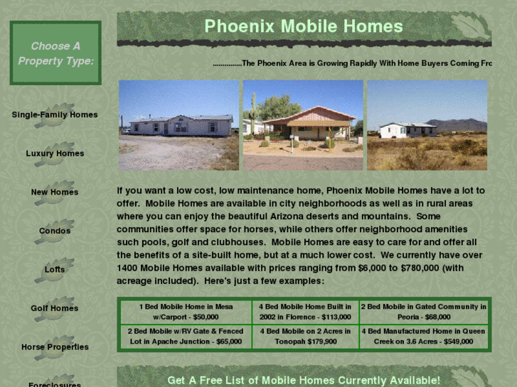 www.phoenix-mobile-homes.us