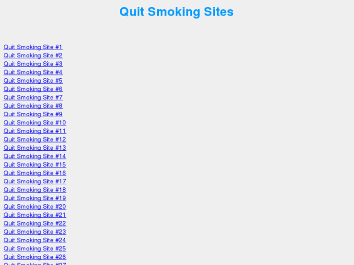 www.quitsmokingsites.com