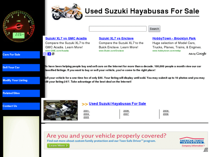 www.usedsuzukihayabusaforsale.com