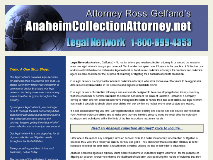 www.anaheimcollectionattorney.net