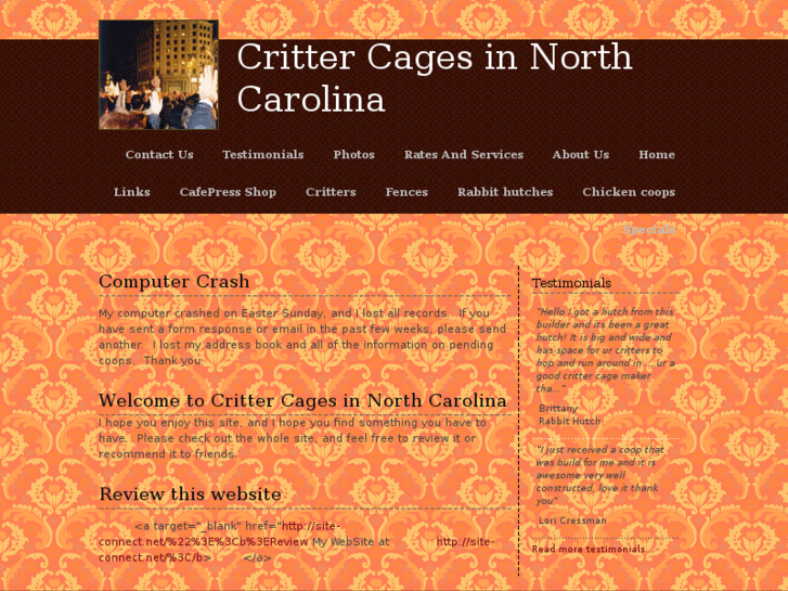 www.crittercagesnc.com