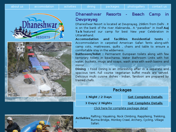 www.dhaneshwarresorts.com