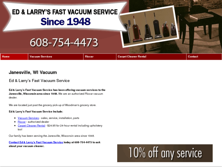 www.edandlarrysvacuum.com