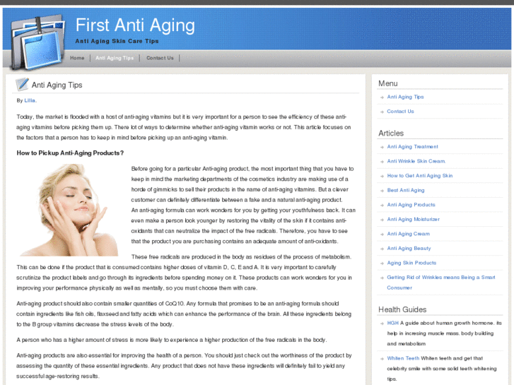 www.firstantiaging.com