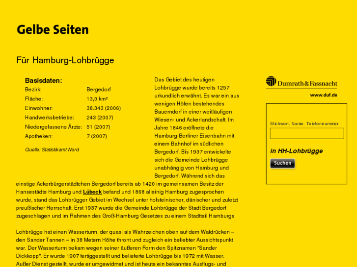 www.gelbe-seiten-lohbruegge.com