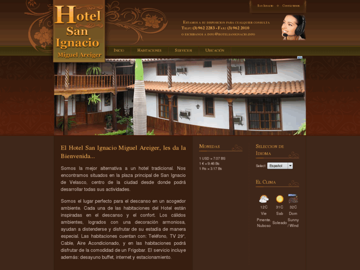 www.hotelsanignacio.info