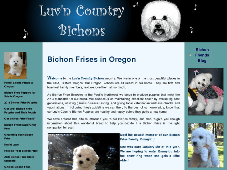 www.luvncountrybichons.com