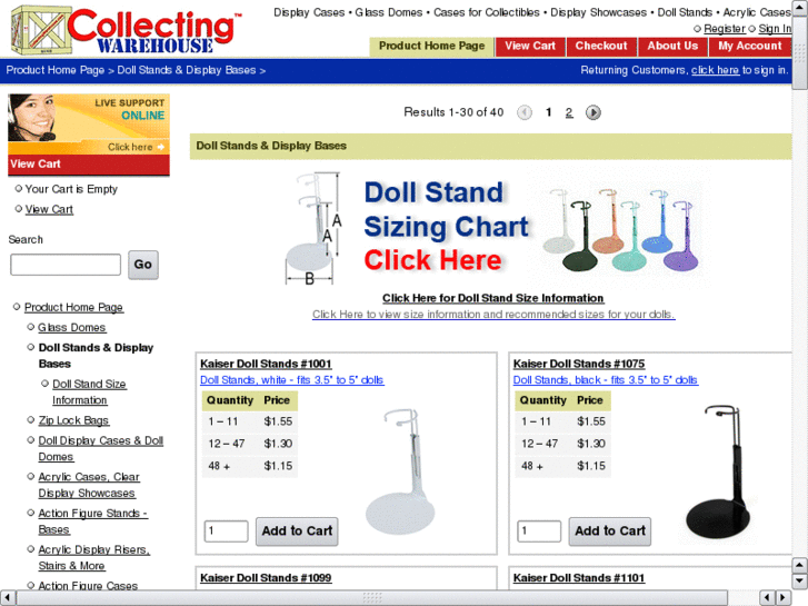 www.metaldollstands.com