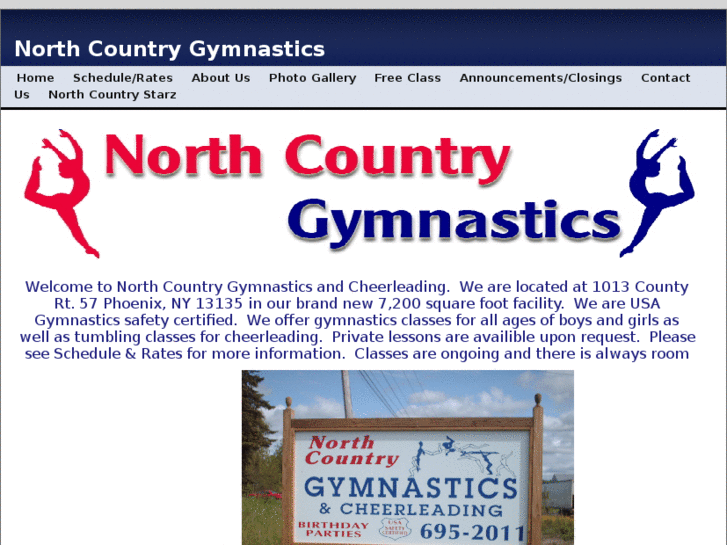 www.northcountrygymnasticsandcheerleading.com