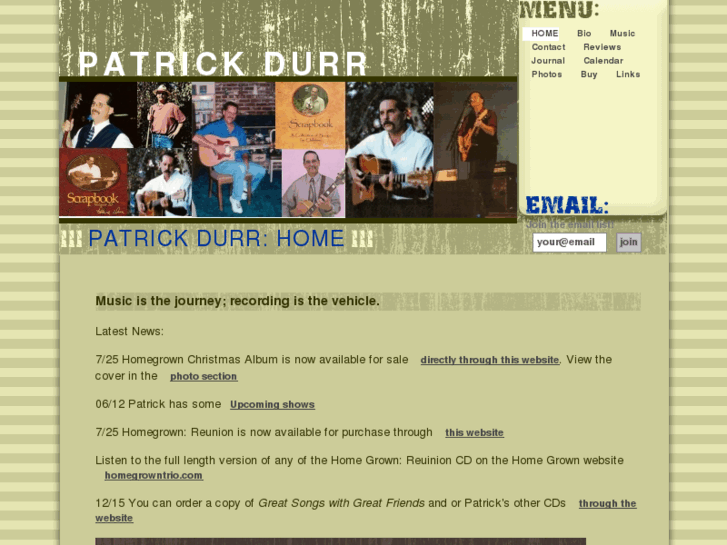 www.patrickdurrrecordings.com