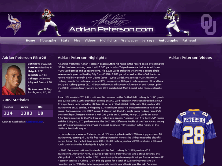 www.adrianpeterson.com