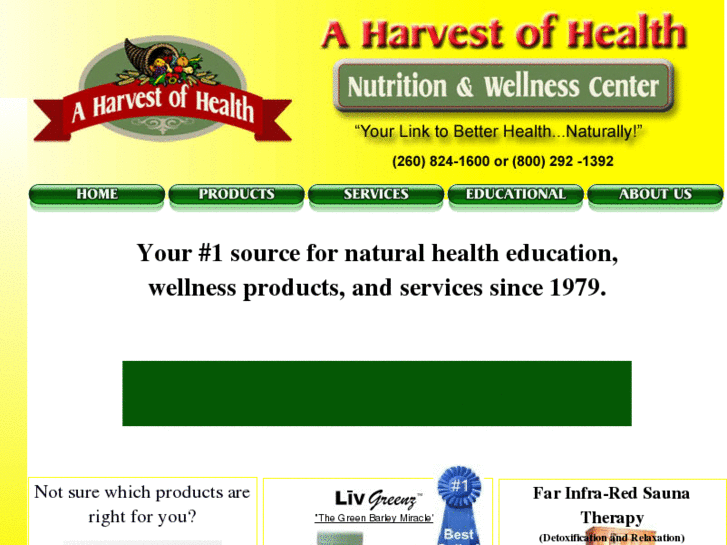 www.aharvestofhealth.com