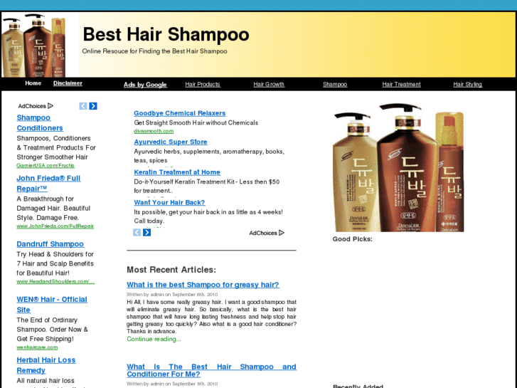 www.besthairshampoo.org