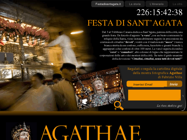 www.festadisantagata.it