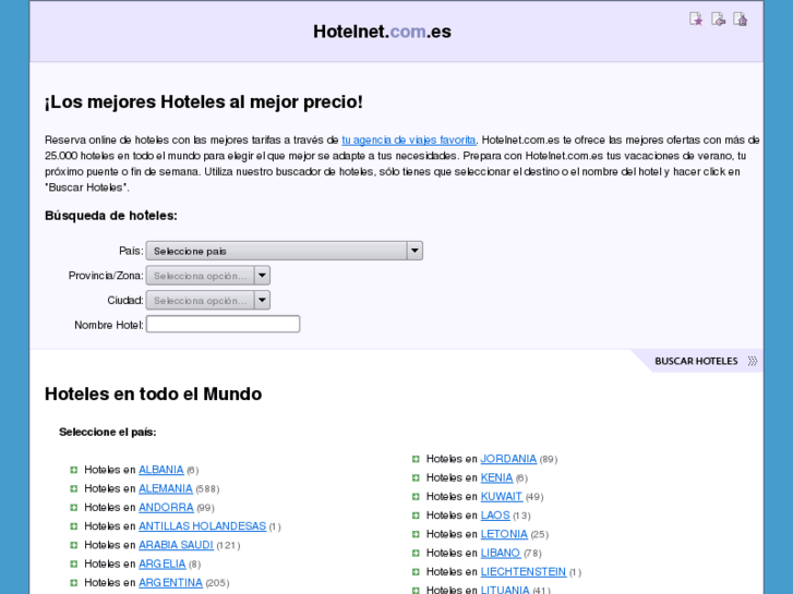 www.hotelnet.com.es