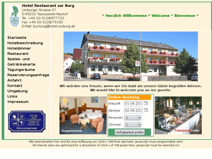 www.hotelzurburg.biz