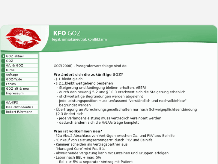 www.kfo-goz.de