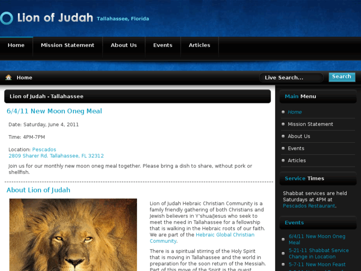 www.lionofjudahtallahassee.com