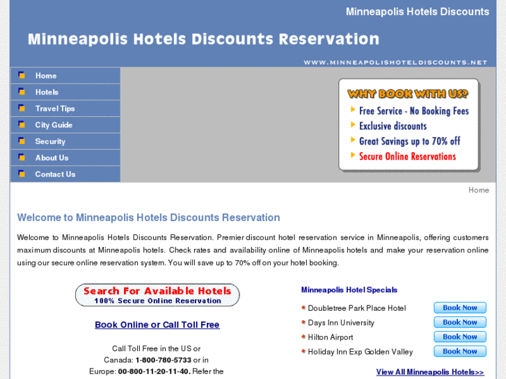 www.minneapolishoteldiscounts.net