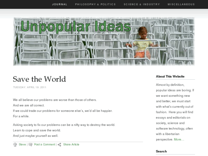 www.unpopularideas.com