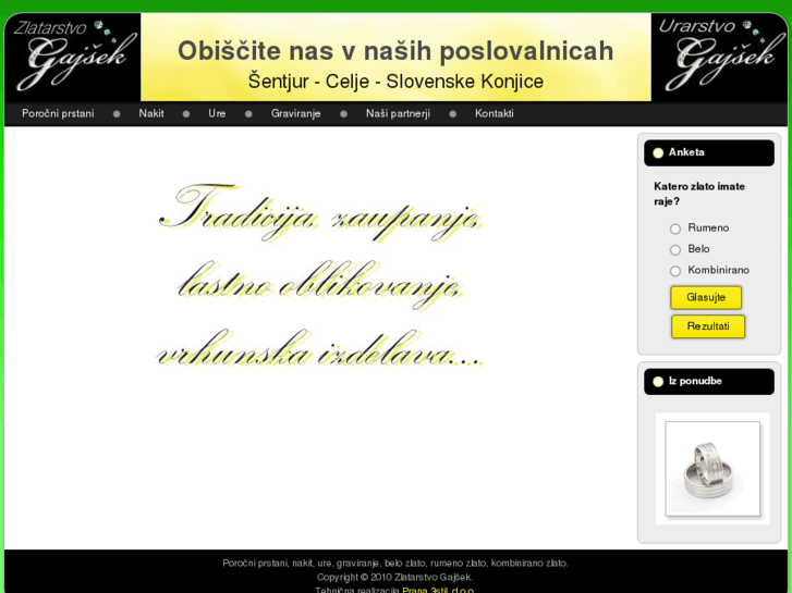 www.zlatarstvo-gajsek.si