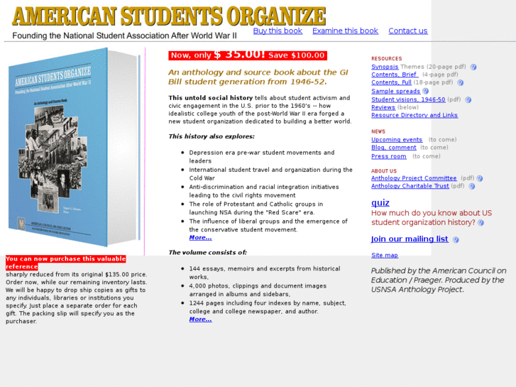 www.americanstudentsorganize.org