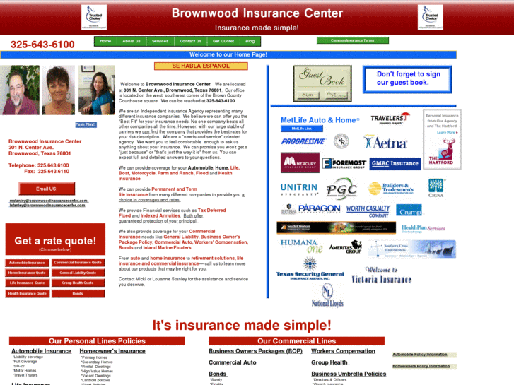 www.brownwoodinsurancecenter.com