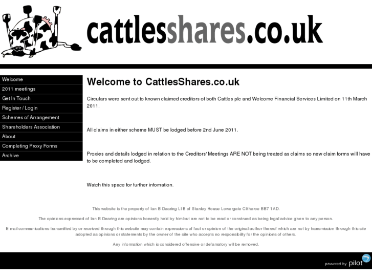 www.cattlesshares.co.uk