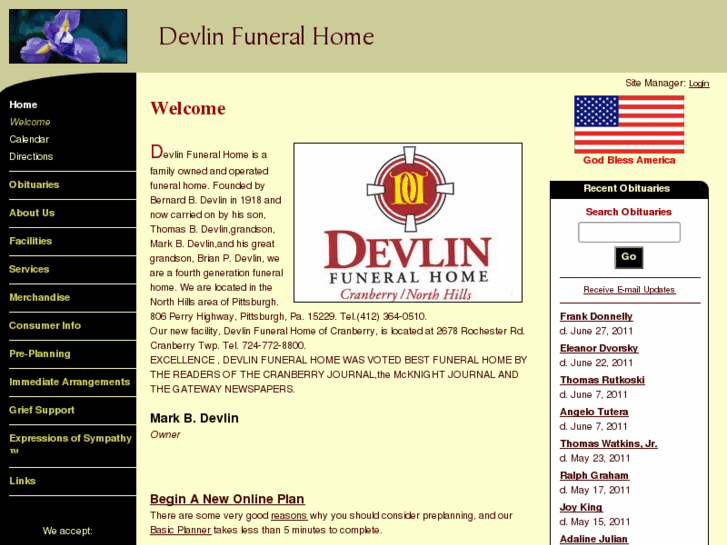 www.devlinfuneralhome.com