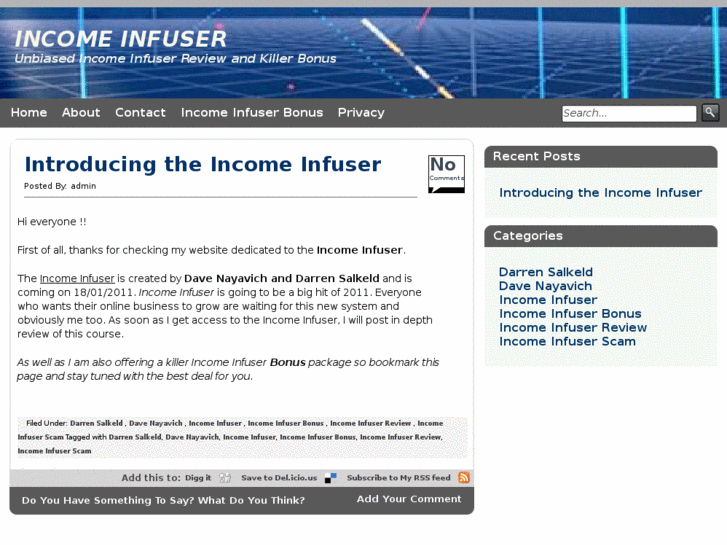 www.incomeinfusers.com