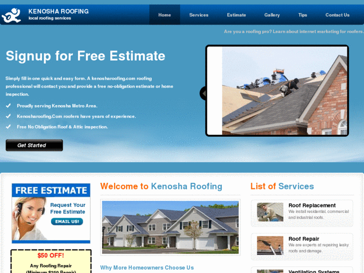 www.kenosharoofing.com