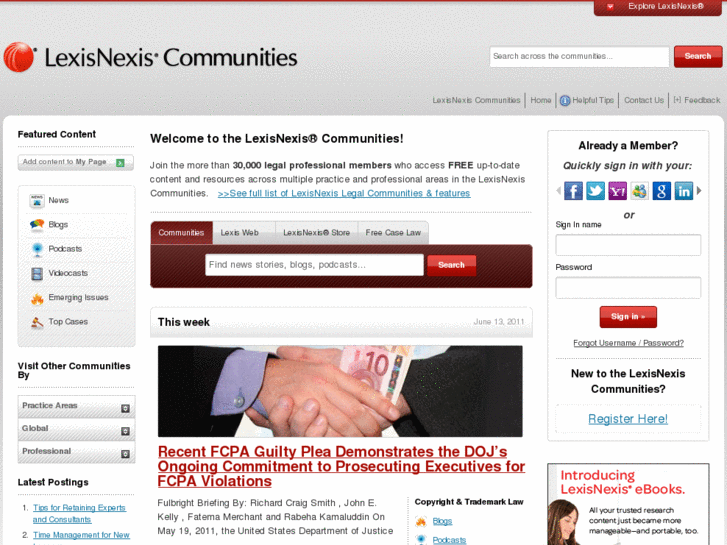 www.lexiscommunities.com