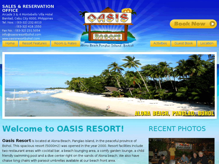 www.oasisresortbohol.com