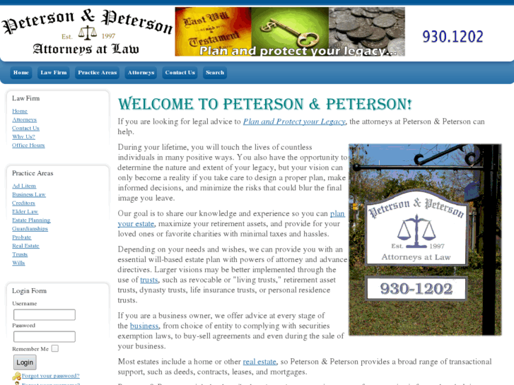 www.peterson-peterson.net