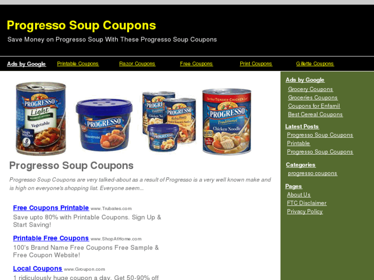 www.progressosoupcoupons.org