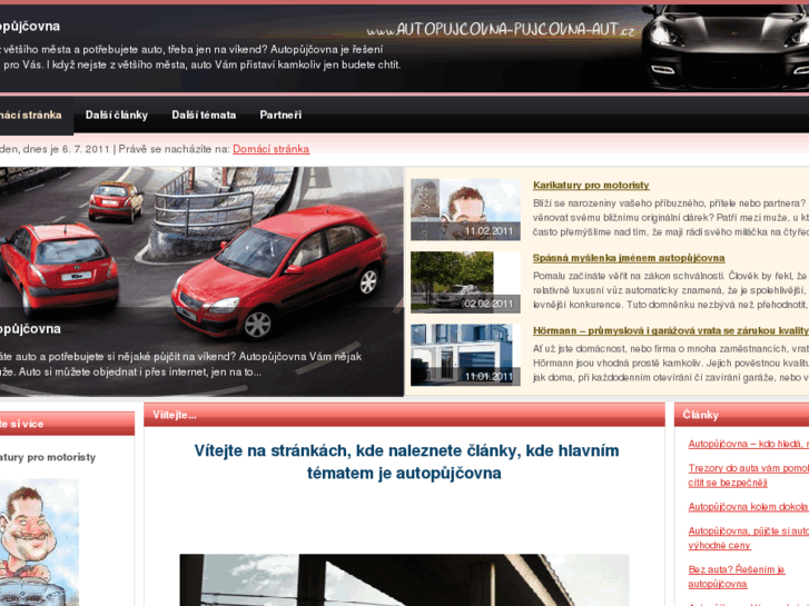 www.autopujcovna-pujcovna-aut.info