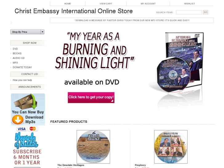 www.christembassyusastore.org