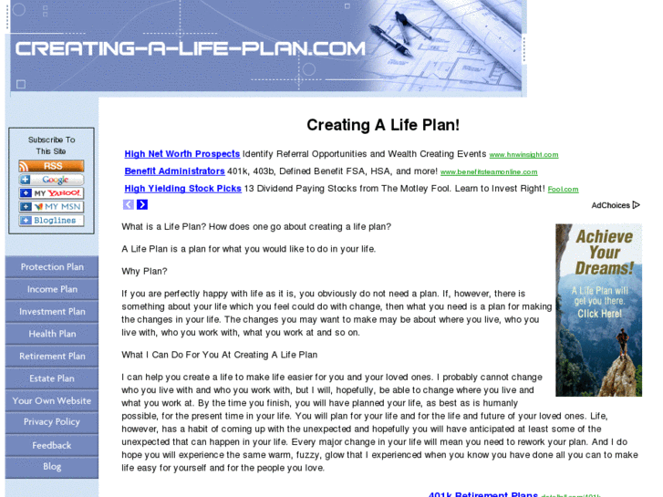 www.creating-a-life-plan.com